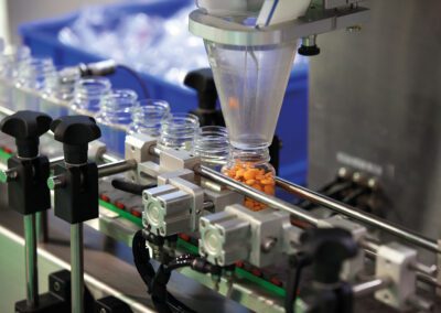 automation of process in pharmaceutical factory