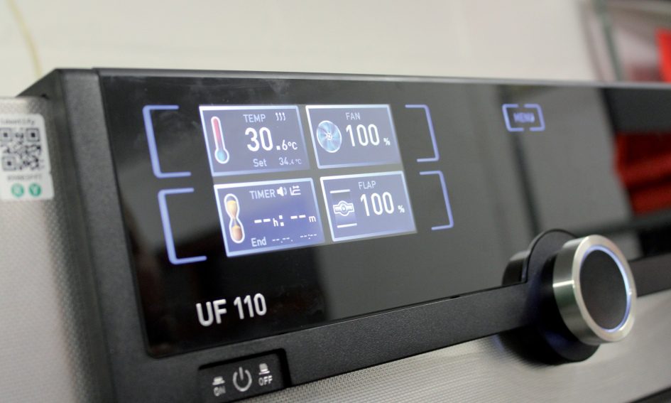 oven temperature display