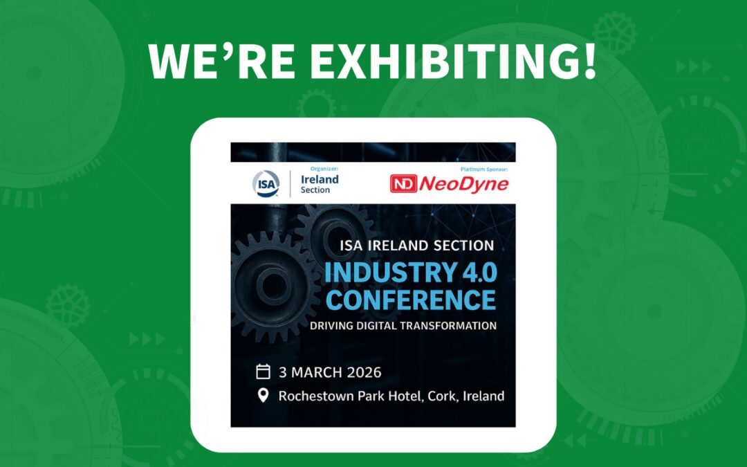 We will be exhibiting at ISA Ireland Section Industry 4.0 Conference